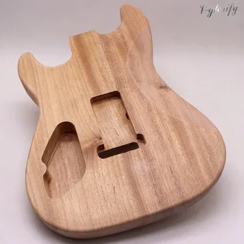 Okoumé lemn ST corpului de chitara, chitara electrica butoi cu pod traseul părți de chitara chitara accesorii