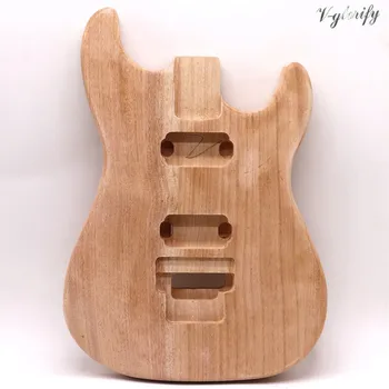 Okoumé lemn ST corpului de chitara, chitara electrica butoi cu pod traseul părți de chitara chitara accesorii