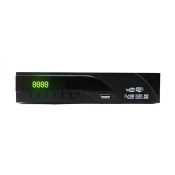 Cele mai noi DVB-T2 digitală terestră receptor acceptă youtube H. 265 / HEVC DVB-T hevc h265 dvb t2 Vânzare fierbinte Europa cu USB WIFI