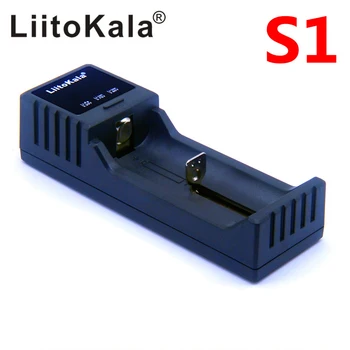 LiitoKala lii-S1 18650 Baterie Încărcător Pentru 26650 16340 RCR123 14500 LiFePO4 1.2 V Ni-MH, Ni-Cd Baterie Rechareable încărcător inteligent