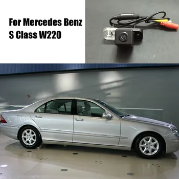 Thehotcakes Camera Retrovizoare / Pentru Mercedes Benz S Class W220 Backup Parcare Camera / HD CCD RCA NTST PAL / Lumină de inmatriculare