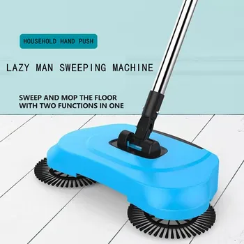 Multifuncționale de uz casnic din oțel inoxidabil sweeper mătură cu mâner de uz casnic de uz casnic aspirator podea robot