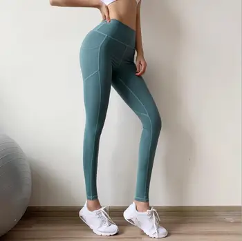 Yoga Pantaloni Sport Wear Pentru Femei Burtica Control Talie Mare Leggins Sport Colanti SALA de Fitness de Top fără Sudură Jambiere Sport