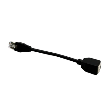 10x CAT5 RJ45 Ethernet LAN Rețea de sex Masculin la USB 2.0 B Femela Jack Printer Adaptor Cablu de conectare Cablu de 15cm