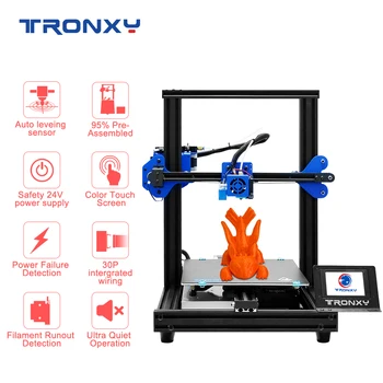2020 Tronxy mai Recente upgrade-XY-2 PRO Imprimantă 3D DIY Kituri de Cv pană de curent de Imprimare Rapida de Asamblare de Mare Precizie Auto Nivelare