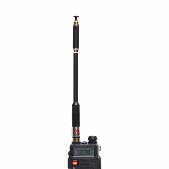 AL-800 Extensibil Telescopic antena Dual Band SMA-F/M/BNC AL800 pentru Baofeng UV-5R UV5R 9R XR UV-82 B5 B6 GT-3 TYT walkie-ul