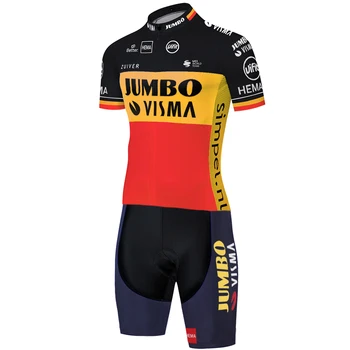 2021 Italia Miti Triatlon jumbo visma Ciclism Jersey Skinsuit Salopeta Maillot Ciclism traje ciclismo hombre set 12d gel