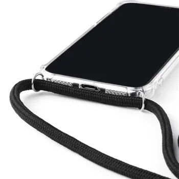 Pentru Huawei P30 P30 Pro P30 Lite P20 P20 Pro P20 Lite Crossbody Curea Caz Clar De Telefon Cu Șnur Colier Umăr Curea De Gât