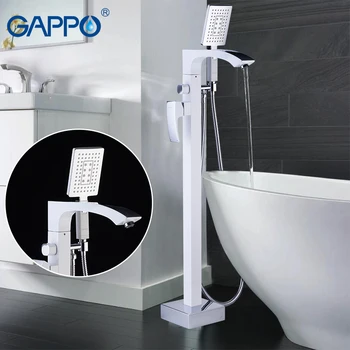 GAPPO Duș Robinete cadă în picioare gratuit robinet cu bazinul robinete de alamă cu apă robinete pentru baie robinet mixere sistem duș