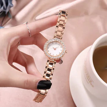 Fierbinte Relogio Feminino Top Brand de Lux pentru Femei Ceasuri Femeie Simplă Brățară Ceas Rochie Cuarț Încheietura Ceasuri pentru Femei Ceasuri Cadou
