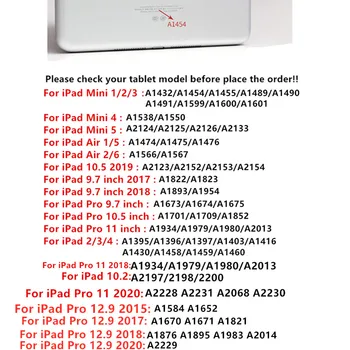 Pentru iPad Air 4 Caz 2020 Ușor Moale Capacul suportului pentru iPad 9.7 10.2 10.5 Pro 11 de Aer 3 2 Mini 2 3 4 5 8 7-a Generație de Caz
