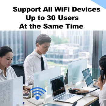Deblocat 4g LTE Cat4 Router Wifi CPE Hotspot Mobil Rj45 Port LAN Modem Cu SIM Slot pentru Card de 300mbps Wireless Antenă Externă