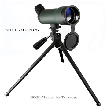 Telescop Monocular 20x50 Zoom HD monocular binoclu lll viziune de noapte Ocular Bird Watching Spotting domeniul de Aplicare de Înaltă Viziune Clară