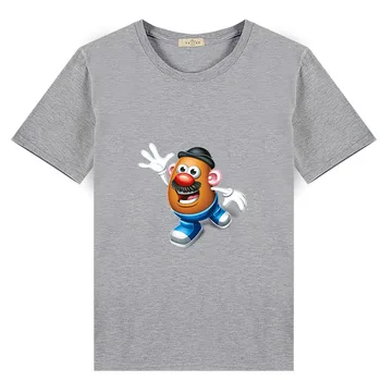 Domnul Cap de Cartof băiatul T-shirt cu Maneci Scurte Topuri Tricou Tricouri Îmbrăcăminte pentru fete pentru Copii