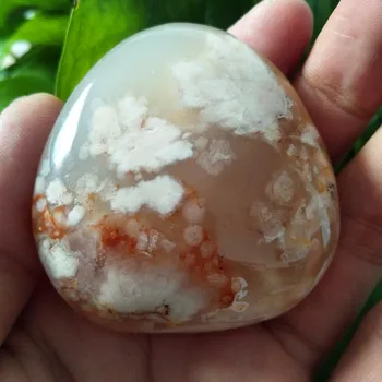 Piatra naturala cherry blossom agateSardonyx agat de palmier pietre jucării mici pietre si cristale cristale
