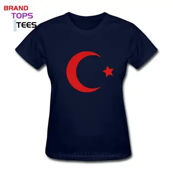 Turcia T-Shirt Femei De Sex Feminin Casual Bumbac Topuri De Vara Tricou Maneca Scurta Streetwear Casual Amuzant Steaguri Turcești Tricou