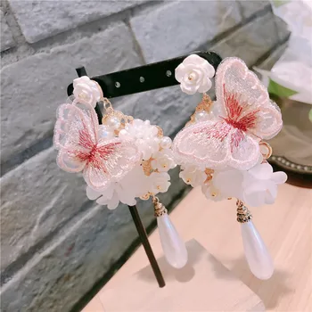 Moda Fluture Pearl Floare Cercei Mari Pentru Femei 2020 Bijuterii Noi De Personalitate Declarație Picătură Legăna Cercei Cadouri