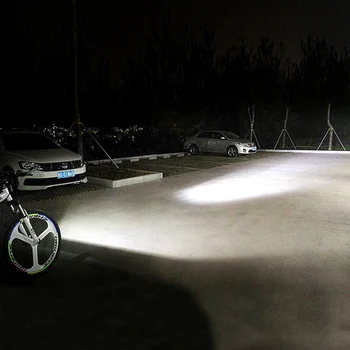 Biciclete MTB Lumină Set Puternic de Lumeni Upgrade Far cu 2 LED-uri Muntele Munte USB Reîncărcabilă Lumini pentru Biciclete de Echitatie Noapte