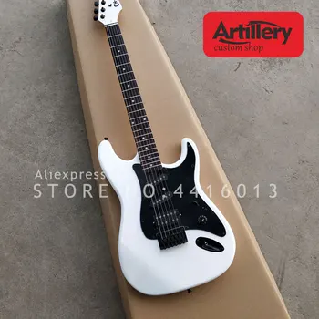 Fabrica de artilerie personalizate chitara electrica cu 6 corzi cu rosewood fingerboard negru hardwares instrument muzical magazin