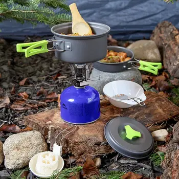 Camping Vase Kit de Viteze Tabara Accesorii Echipamente de Oale și Tigăi Set Pentru Camping, Drumeții, Picnic