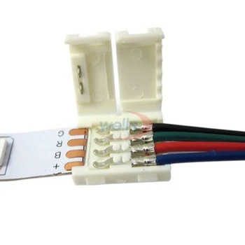 50/100buc led conector de sârmă 2pin 3pin 4pin 5pin 6pini Cablu conector Pentru WS2811 WS2812B 5050 RGB RGBW LED strip Lumina