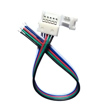 50/100buc led conector de sârmă 2pin 3pin 4pin 5pin 6pini Cablu conector Pentru WS2811 WS2812B 5050 RGB RGBW LED strip Lumina