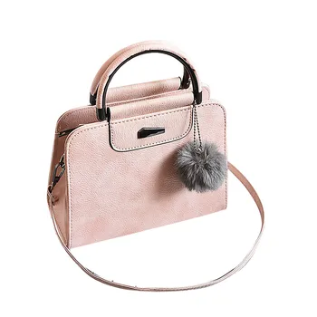 OCARDIAN HandbagsSmall Mini Crossbody Genti pentru Femei de Moda Solid de Păr Mingea Design Simplu Geanta de Umar Messenger M8