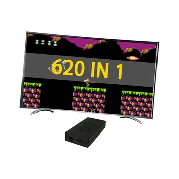 Built-in 620 8Bit Clasic de Jocuri Video, Consolă de jocuri Mini Retro Consola Wireless Controler de la Distanță Ieșire AV Dual Jucători Dropship