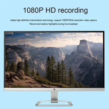 Placa Video HD 1080P Streaming Live Anti Interferente Audio Grabber De TIP C, Prin intermediul DSLR de Radiodifuziune de Predare