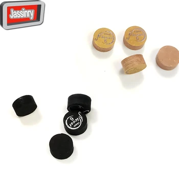Original mai Frumoase 6pcs 14mm Tac de Biliard Sfaturi 2color negru/maro opțional 6layers Tac de Biliard Stick sfaturi pentru Casa cue accesorii