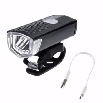 300LM Reîncărcabilă USB LED Biciclete Biciclete Lanterna Lampa Fața Biciclete Ciclism Lumina Farurilor luz bicicleta usb