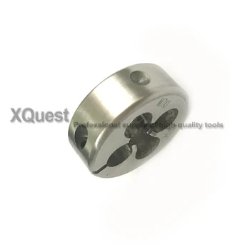 XQuest de șuruburi Metrice HSSE Rotund Split Mor M7 M7X1.25 M7X1 Bine Firul de tăiere Reglabil moare M7X0.75 M7X0.5 pentru oțel inoxidabil