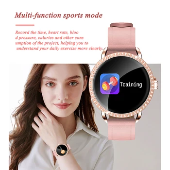 LIGE 2019 Noi Femeile Ceas Inteligent Monitor de Ritm Cardiac Moda Doamnelor ceas Fitness Tracker Sport Smartwatch Pentru Android IOS+Cutie