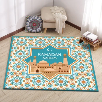 Ramadan Stil Covoare Zona Geometrice, Flori De Model Tapete Living Dormitor Hol Mare, Covoare Camera Copii Non-Alunecare De Covorase