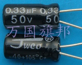 Livrare.Free de înaltă și joasă tensiune 0.33 uf condensatori electrolitici 50 v 2.9 RMB 100