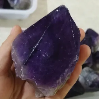 1 buc de 60-70g Naturale Ametist Brut Cristal Violet Profund Dur Specimen de Vindecare de Cristal Pietre de Cuarț Și Minerale Puncte