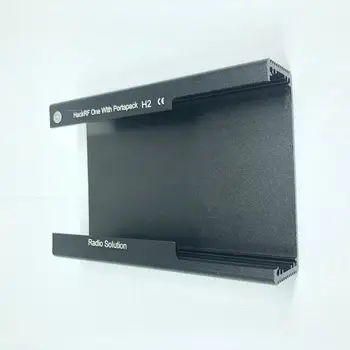 Carcasa de Metal Negru carcasa din Aluminiu Acoperă Shell Caz pentru PORTAPACK H2 / HACKRF UNUL DST Radio