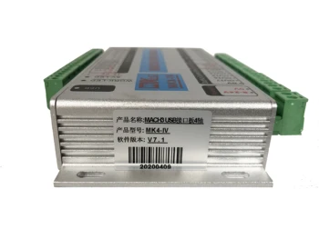 CNC Motion card WHXC MK4-V 4AXIS USB/Ethernet MACH3 controler de bord 2000khz ieșire de Impuls pentru CNC