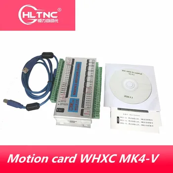 CNC Motion card WHXC MK4-V 4AXIS USB/Ethernet MACH3 controler de bord 2000khz ieșire de Impuls pentru CNC