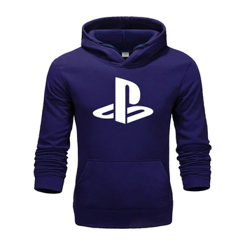 2020 bărbați/femei pulover PlayStation Hanorace Camuflaj maneca Jacheta Hanorac de Iarna Fleece PlayStation Plus dimensiune Hanorac S-XXXL
