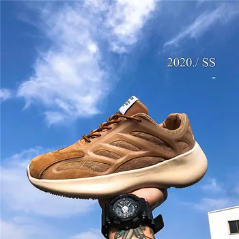2020 Moda Vinde Fierbinte De Vară Confortabil De Formare Jogging Sport Pantofi Dantela-Up Ușor Respirabil Luminoase Pantofi De Mers Pe Jos