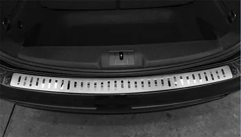 Din oțel inoxidabil Exterior Ultra-subțire Bara Spate Protector Prag Portbagaj benzii de Rulare Placă de Tapiterie Pentru Volkswagen Sharan 2012-2019
