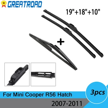 Ștergătoare Față & Spate Lame Stergator Set Pentru Mini Cooper R56 Trapa 2007-2011 Parbriz Parbriz 19