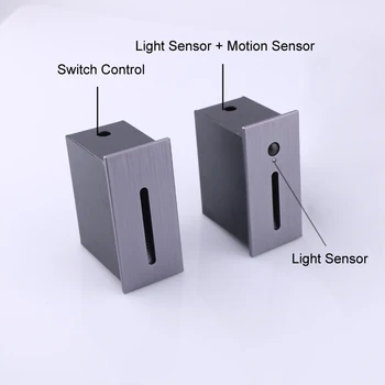 3W Lumina de control Senzor de Mișcare CONDUS Lampă de Perete Scara de Lumină IP42 rezistent la apa Colț de Perete Lumini Scari Pas Scara Hol Lampa