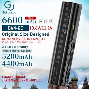 6600MAh Baterie Laptop Pentru HP Pavilion DV4 DV5 DV6 DV6T G50 G61 compaq Presario CQ40 CQ41 CQ45 CQ50 CQ60 CQ61 CQ70 CQ71 HDX16