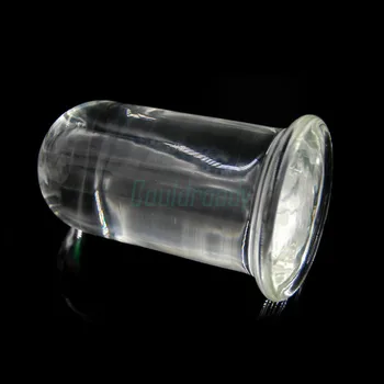 Crylinder Sticla Vibrator Mare Mare Mare Sticlărie Penis Crystal Anal Plug Femei Jucării Sexuale pentru Femei punctul G Stimulator Plăcere Bagheta