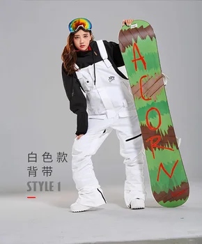 LTVT Pantaloni de Schi Profesionist de Iarna Snowboard Pantaloni Femei/Bărbați Uniți de SCHI PANTALONI Pantalon Schi Feminin Drumeții Salopeta de Schi
