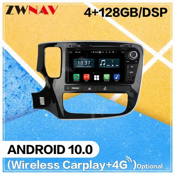 128G Android Carplay 10 ecran Multimedia DVD Player pentru Mitsubishi OUTLANDER BT GPS Navi Auto Radio Stereo unitatea de Cap