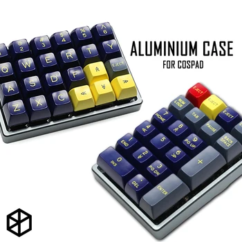 Aluminiu anodizat caz pentru cospad xd24 tastatură personalizate dublu scop caz cu CNC din Aluminiu Con Picioare