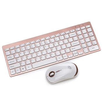 2.4 G Wireless Keyboard Mouse Combo Tăcut Butonul de pe Tastatură Mouse de Gaming Pentru Macbook Lenovo Dell HP Laptop Asus PC Soareci de Calculator